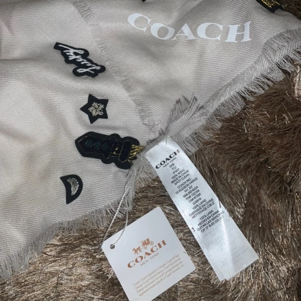 Coach scarf - Picture 4 of 5